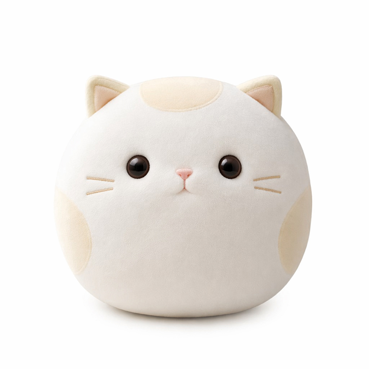 ของเล่นตุ๊กตาแมวทรงกลม